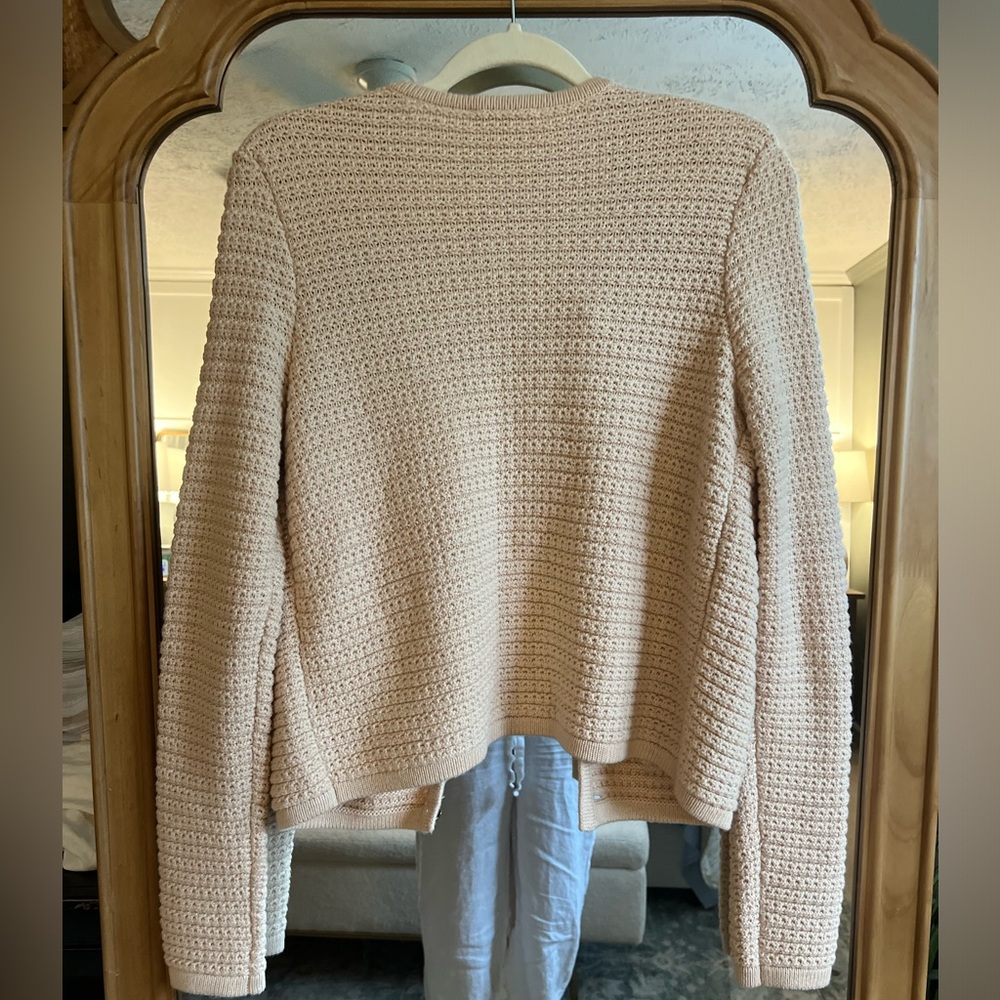 Chic Beige Button-Up Cardigan - image 5